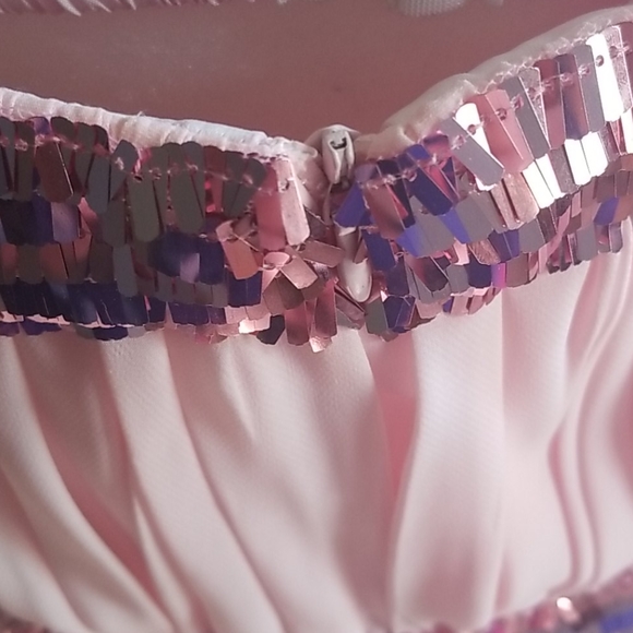 Kiss Light Pink Formal Gown with Sequins - Picture 5 of 8